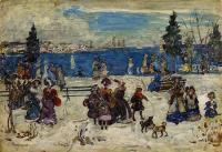 Prendergast, Maurice Brazil - April Snow, Salem